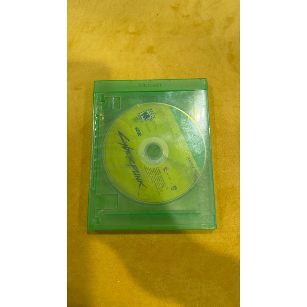 Cyberpunk 2077 Xbox One Game Discs 1 & 2 with Case CD Projekt Red